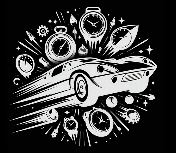 Carro Indo para o Futuro.